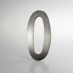 Domovní číslo popisné Nerez LUCIDA - číslo "0" – Hledejceny.cz