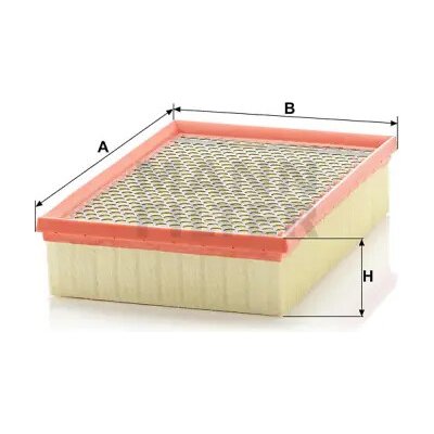 MANN FILTER Vzduchový filtr C 30 153/2 – Hledejceny.cz