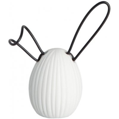 Keramická velikonoční dekorace Linn White 9 cm Storefactory Scandinavia – Hledejceny.cz