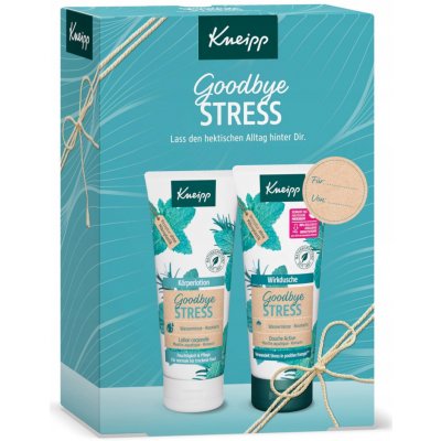 Kneipp Goodbye Stress sprchový gel 250 ml + tělové mléko 200 ml dárková sada – Hledejceny.cz