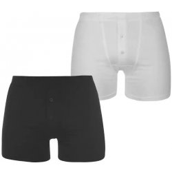 Slazenger boxerky Black/White 2 v balení