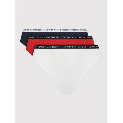 Tommy Hilfiger 3PACK dámské kalhotky vícebarevné UW0UW02828 0WS červená – Zbozi.Blesk.cz
