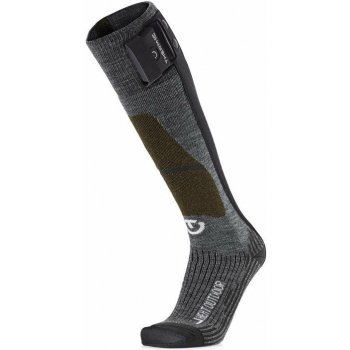 Therm-ic Vyhřívané ponožky PowerSocks Heat Fusion Outdoor Černá / šedá