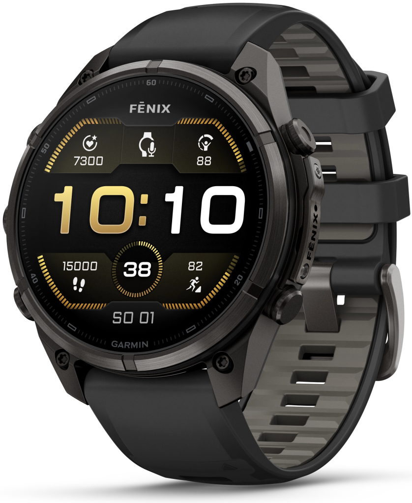 Garmin Fenix 9 Pro 47 mm AMOLED Carbon Gray DLC Titanium Black/Pebble 010-04336-16 na Heureka.cz