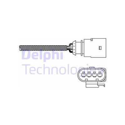 DELPHI lambda sonda ES20289-12B1 | Zboží Auto