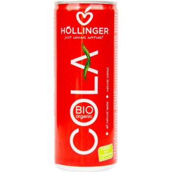 Hollinger Cola Bio plech 250 ml