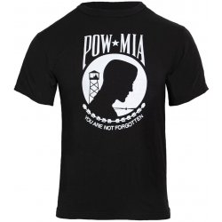 Triko POW/MIA ČERNÉ