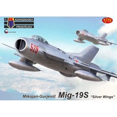 Kovozávody Prostějov MiG-19S 'Silver Wings' 4x camo 1:72