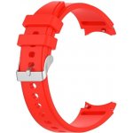 Eses - Silikonový řemínek červený pro Samsung Galaxy Watch 4/Watch 4 Classic 20mm 1530002270 – Zboží Mobilmania