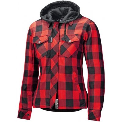 Held Lumberjack II dámská flanelová košile s chrániči červená/černá – Zboží Mobilmania