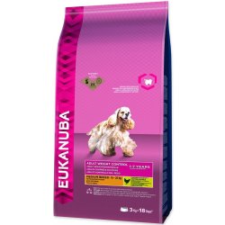 Eukanuba Adult Medium Light & Weight Control 3 kg