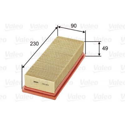 Vzduchový filtr VALEO 585023 – Hledejceny.cz