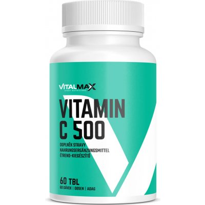 Vitalmax Vitamin C 500 mg se šípkem 60 tablet – Zboží Mobilmania