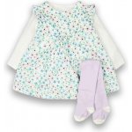 Marks & Spencer Dívčí kojenecký komplet šaty s květy – Sleviste.cz