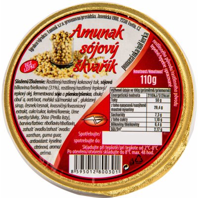 Amunak Škvařík sójový 110 g – Zboží Dáma
