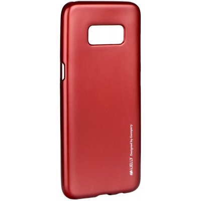 Pouzdro Jelly Case Flash Mat Samsung Galaxy A7 2018 červené – Zboží Mobilmania