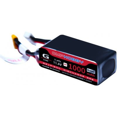 OMP 11.4V Lithium baterie 60C 1000mAh – Hledejceny.cz