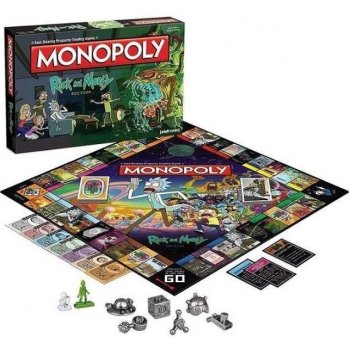 Hasbro Monopoly Rick and Morty EN