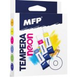 MFP Temperové barvy set 6ks 12ml Neon 6300607 – Zboží Dáma