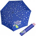 Doppler Kids Mini Smiling avo dětský skládací deštník modrý – Zboží Mobilmania