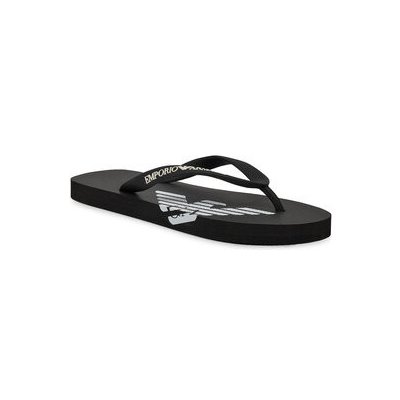 Emporio Armani Žabky XVQS06 XN746 00002 Black White – Zbozi.Blesk.cz