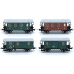 Roco H0 set 4 osobních vozů kkStB Ep. I 6200190 – Hledejceny.cz