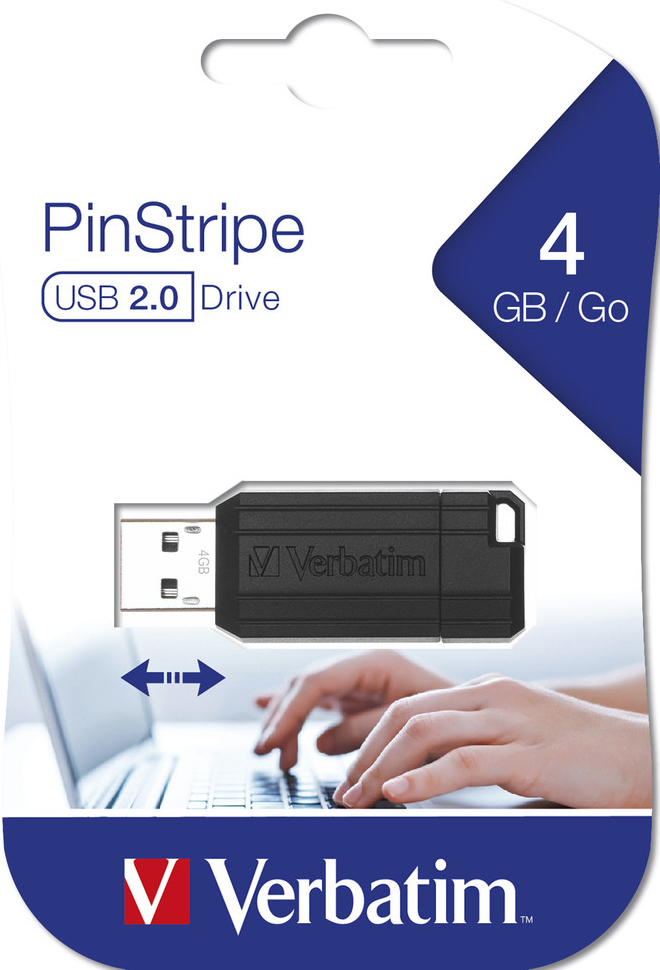 Verbatim Store \'n\' Go PinStripe 4GB 49061