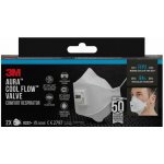 3M Aura 9322-2 Respirátor FFP2 s ventilem 2 ks – Zbozi.Blesk.cz