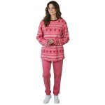 Valerie Dream Dámske flanelové pyžamo s dlhým rukávom PIRA Růžová – Zbozi.Blesk.cz