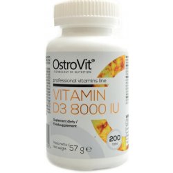 OstroVit Vitamin D3 8 000 IU 200 tablet