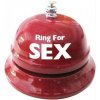 Žertovný předmět Stolní zvoneček na sex