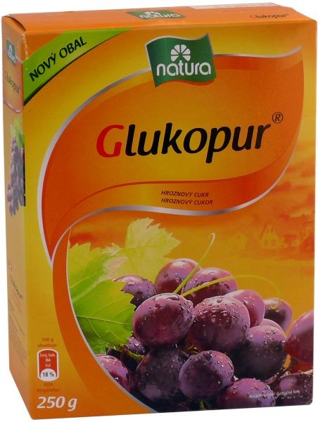 Glukopur hroznový cukr 250 g od 45 Kč - Heureka.cz