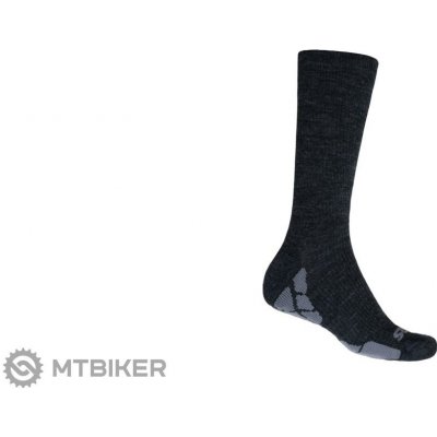 Sensor ponožky HIKING MERINO černá/šedá – Sleviste.cz