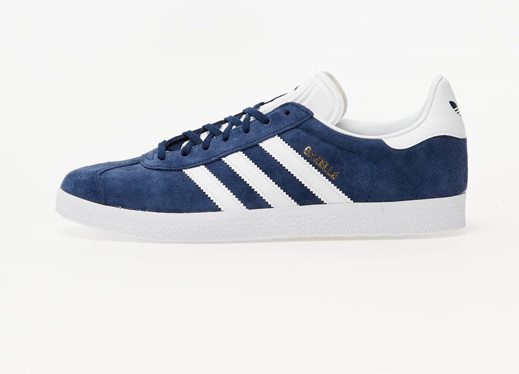 adidas Gazelle Core Navy/ White/ Gold Metalic