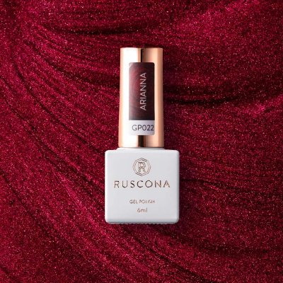 Ruscona gel lak ARIANNA 022 6 ml – Zboží Dáma