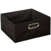 Úložný box 5five Simply Smart Úložný box textilní černý 31 x 15 cm