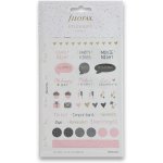 Filofax Samolepky Confetti náplň osobních A5 diářů 6 listů – Zboží Živě