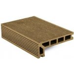 G21 Terasové prkno zakončovací 2,5 x 14 x 400 cm Indický teak WPC TPR140S50TL4Mteak 1ks – Sleviste.cz