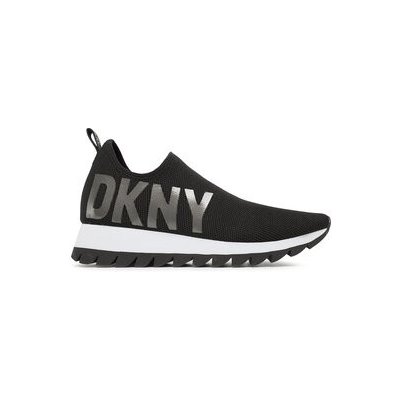 DKNY sneakersy Azer K2364921 blk/dk Gun