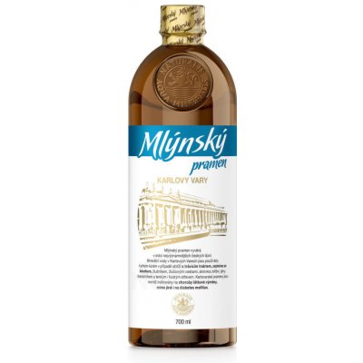 Karlovarské minerální vody Mlýnský pramen 0,7 l – Zboží Dáma