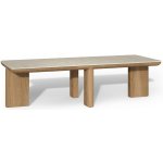 Tribu Nízký stolek Amanu, obdélníkový 155x58x42 cm, rám teak, deska keramika dekor sabbia – Hledejceny.cz