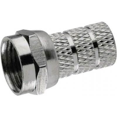 EMOS Konektor F vidlice pro koax 3C2V, 10ks 1807100300 – Sleviste.cz