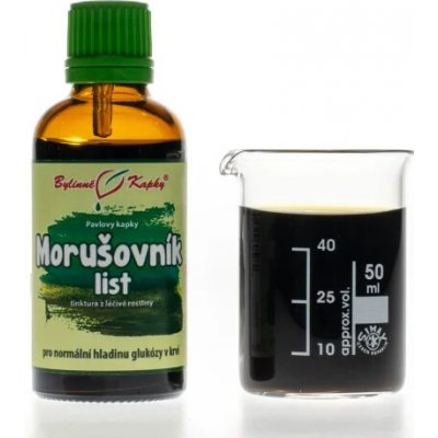 Bylinné kapky Moruše list tinktura 50 ml – Hledejceny.cz