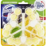 Domestos Power 5 tuhý závěsný WC blok Lime 3 x 55 g – Zboží Mobilmania