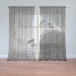 Sablio Záclony Řvoucí lev: 2ks 150x250cm – Hledejceny.cz