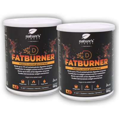 Natures Finest D-fatburner 300 g – Hledejceny.cz
