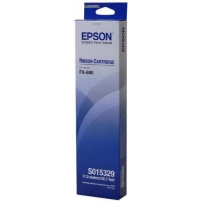 Epson originální páska do tiskárny, C13S015329, černá, Epson FX 890, – Zboží Mobilmania