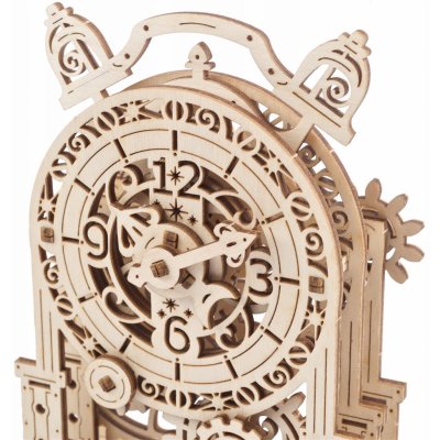 Ugears 3D mechanické puzzle Vintage budík 43 ks – Zboží Dáma