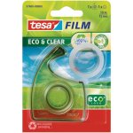 Tesa EcoaClear transparentní kancelářská páska s ručním odvíječem transparentní 33 m x 19 mm – Zboží Mobilmania