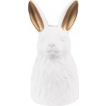 Bílá keramická dekorace socha králíka 11*11*21 cm – Hledejceny.cz